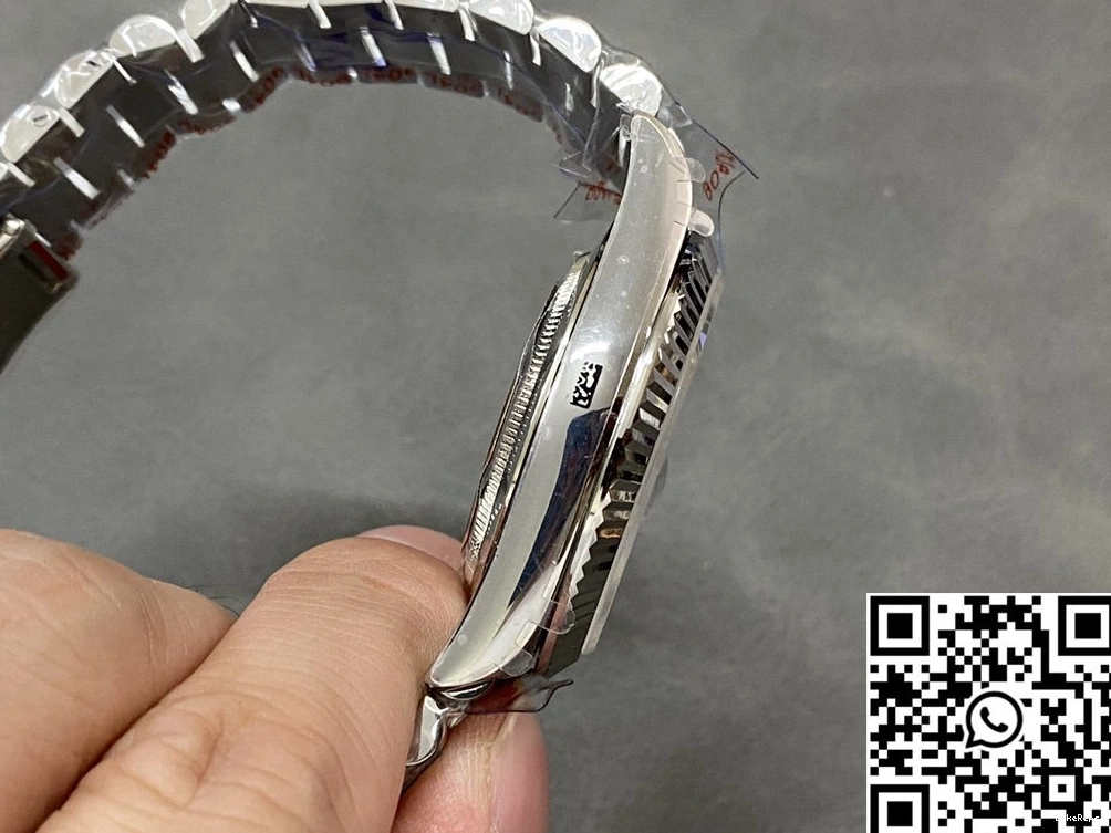 Factory Blue QF Steel Rolex 228239-0076 Deep Tungsten Day v5 Dial Date 1231